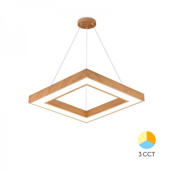 Braytron Visilica Blade, BRY-BLADE-PD-SQR-WDN-36W-3IN1-CEILING LIGHT, BH16-07187