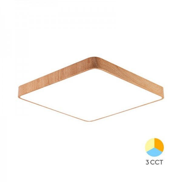 Braytron Led plafonjera Blade, BRY-BLADE-SS-SQR-WDN-45W-3IN1-CEILING LIGHT, BH16-05287