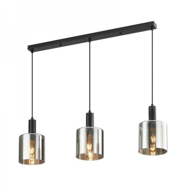 Braytron Prozirno staklo, BRY-S007S-3H-3xE27-SMK-PENDANT LIGHT, BV01-00072