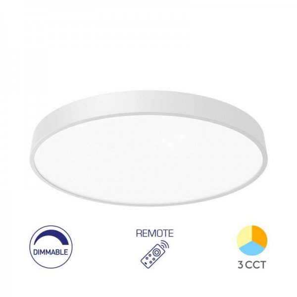 Braytron Led plafonjera Blade, BRY-BLADE-SR-RND-WHT-45W-RMT-CEILING LIGHT, BH16-04290