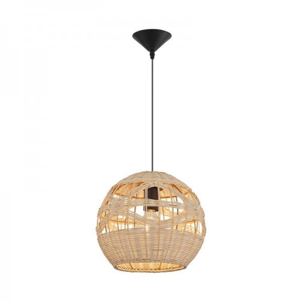 Braytron Ratan, BRY-D003R-1H-1xE27-RTN-PENDANT LIGHT, BV02-00030