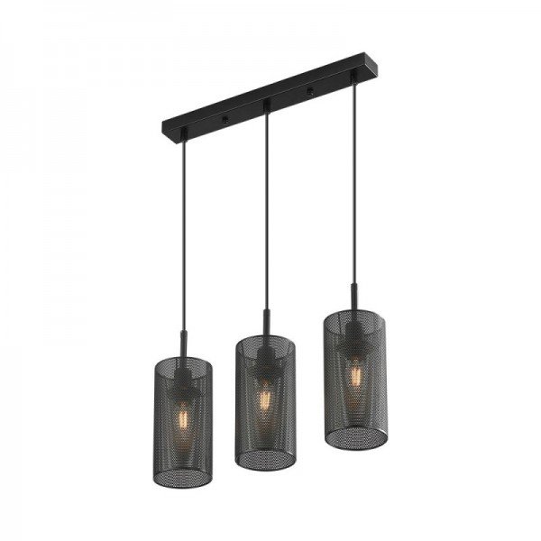 Braytron Žičana, BRY-W002S-3H-3xE14-BLC-PENDANT LIGHT, BV03-00021