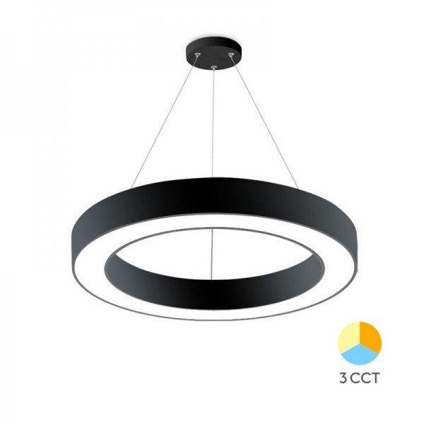 Braytron Visilica Blade, BRY-BLADE-PD-RND-BLC-36W-3IN1-CEILING LIGHT, BH16-06181