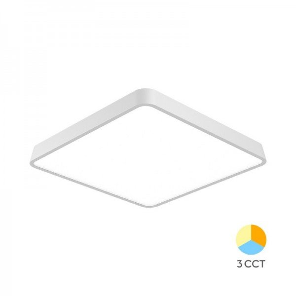 Braytron Led plafonjera Blade, BRY-BLADE-SS-SQR-WHT-45W-3IN1-CEILING LIGHT, BH16-05280