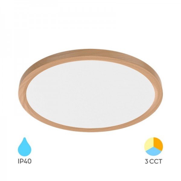 Braytron Plafonjerska svjetiljka, BRAYTRON-JADE--SLR-WDN-RND-45W-3IN1-CEILING LIGHT, BP07-00587