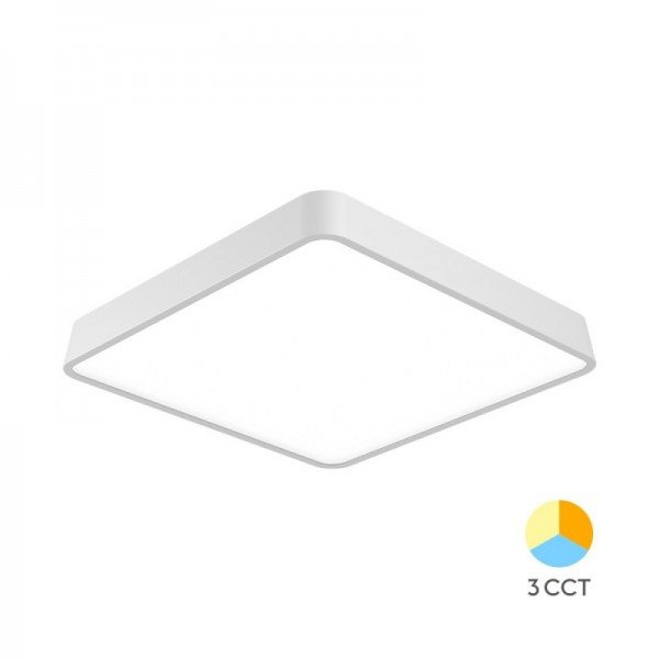 Braytron Led plafonjera Blade, BRY-BLADE-SS-SQR-WHT-36W-3IN1-CEILING LIGHT, BH16-05180