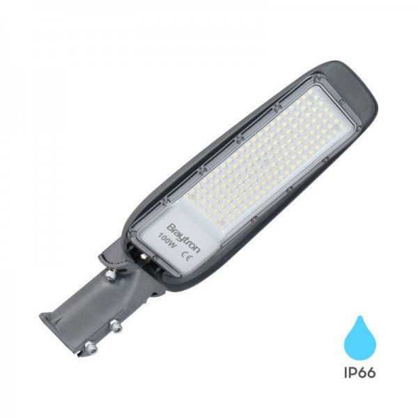 Braytron Led ulična svjetiljka, BRY-ST89-100W-GRY-6500K-IP66-LED STREET LIGHT, BT42-99132