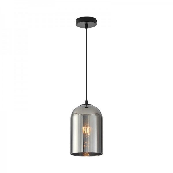 Braytron Prozirno staklo, BRY-S004R-1H-1xE27-SMK-PENDANT LIGHT, BV01-00040