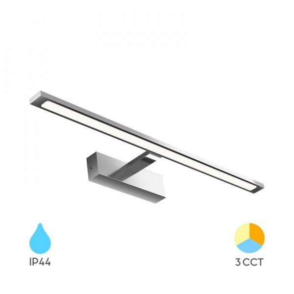 Braytron Svjetiljka za slike i ogledala, BRY-ARIA-600-12W-3IN1-CHR-IP44 MIRROR LAMP, BN12-00785