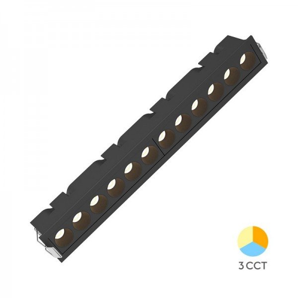 Braytron Led rozetna, BRY-LINEX-LN12-18W-3CCT-BLC-LED LINEAR FIXTURE, BD63-00381