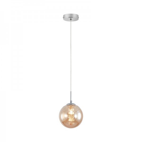 Braytron Prozirno staklo, BRY-S003R-1H-1xG9-AMB-PENDANT LIGHT, BV01-00034