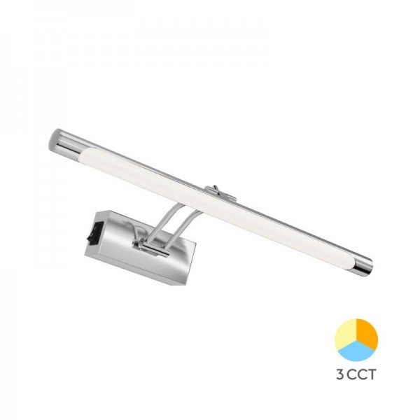 Braytron Svjetiljka za slike i ogledala, BRY-SARA-400-8W-3CCT-CHR-IP20-MIRROR LAMP, BN12-00885