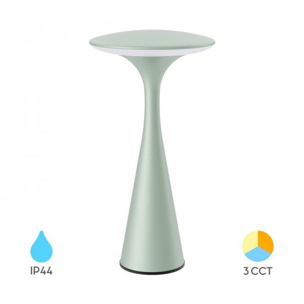 Braytron Led Stone lampa, BRY-TOWER-2-GRN-3IN1-RCH-TABLE LAMP, BK06-00092