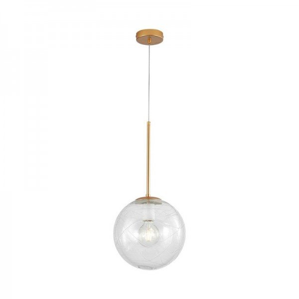 Braytron Kristalno staklo, BRY-S002R-1H-1xG9-GLD-PENDANT LIGHT, BV01-00021