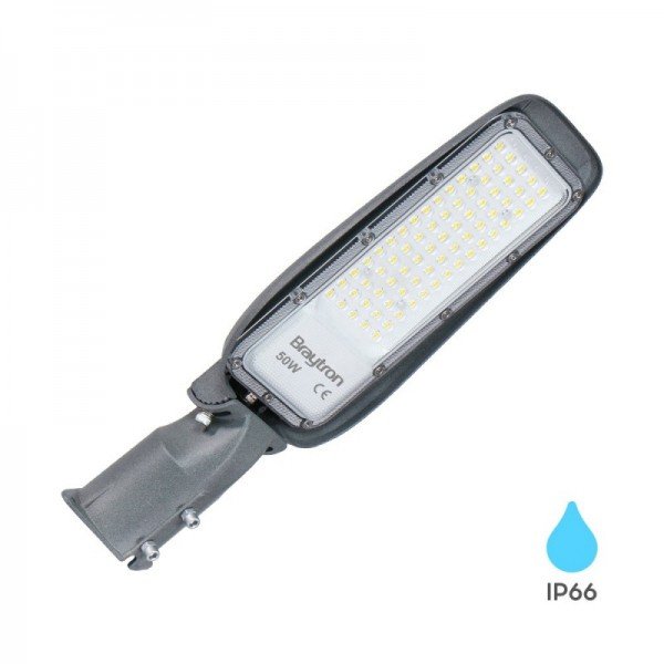 Braytron Led ulična svjetiljka, BRY-ST89-50W-GRY-6500K-IP66-LED STREET LIGHT, BT42-95032