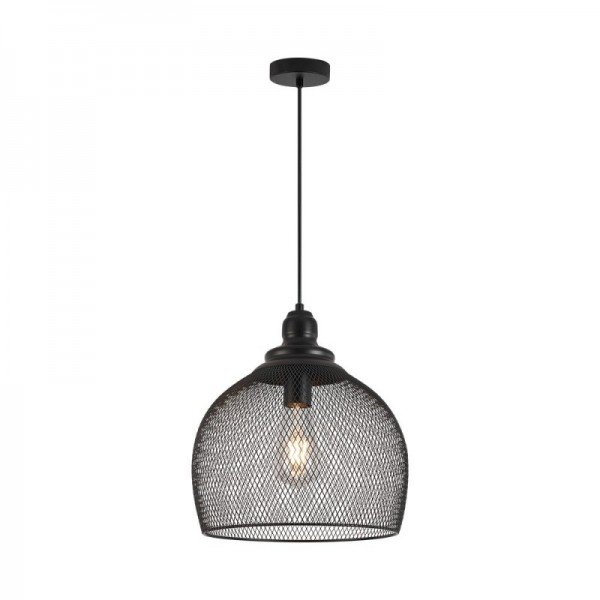 Braytron Žičana, BRY-W006R-1H-1xE27-BLC-PENDANT LIGHT, BV03-00060
