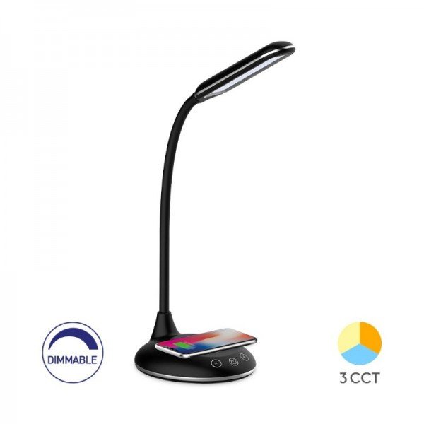 Braytron Led Stone lampa, BRY-LB146-5W-BLC-CCT TUNABLE-DESK LAMP, BK01-02781