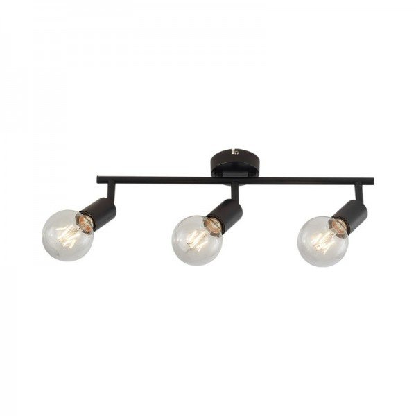 Braytron Rozetna, BRY-G003C-3H-3xE27-BLC-CEILING LIGHT, BV04-00032