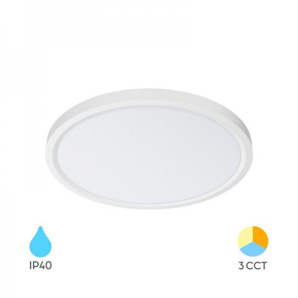 Braytron Plafonjerska svjetiljka, BRY-JADE-SLR-WHT-RND-36W-3IN1-CEILING LIGHT, BP07-00480
