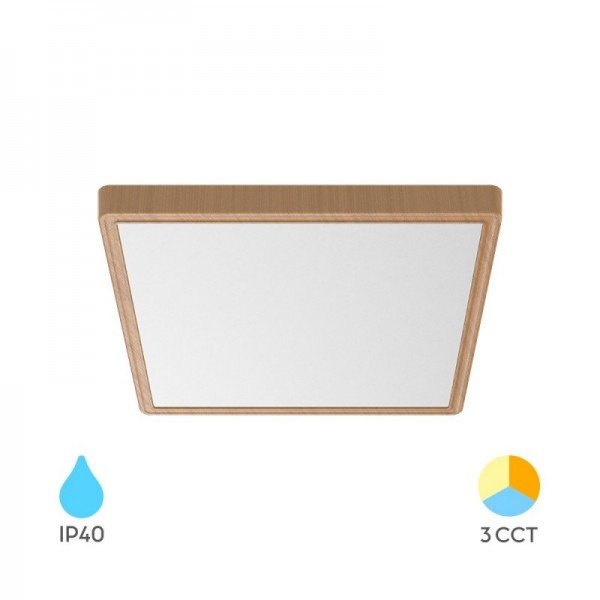 Braytron Plafonjerska svjetiljka, BRY-JADE-SLR-WDN-SQR-26W-3IN1-CEILING LIGHT, BP07-10387