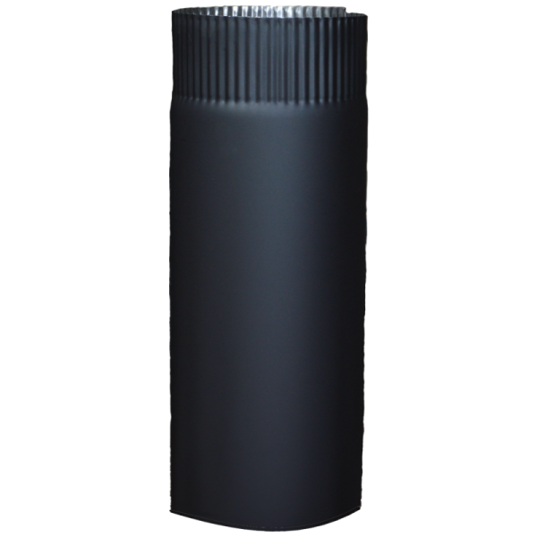 DINAMO Dimovodna cijev, 0.5met., crna