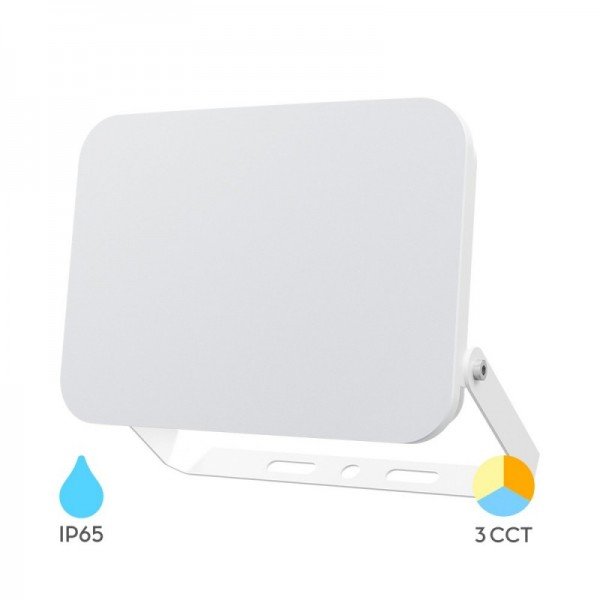 Braytron Led reflektori, BRY-FLOOD-WF-100W-WHT-3IN1-IP65-LED FLOODLIGHT, BT60-59180