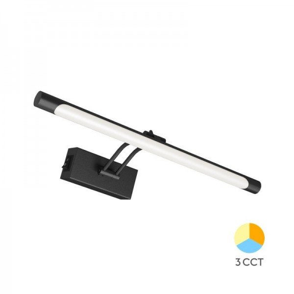 Braytron Svjetiljka za slike i ogledala, BRY-SARA-400-8W-3CCT-BLC-IP20-MIRROR LAMP, BN12-00881