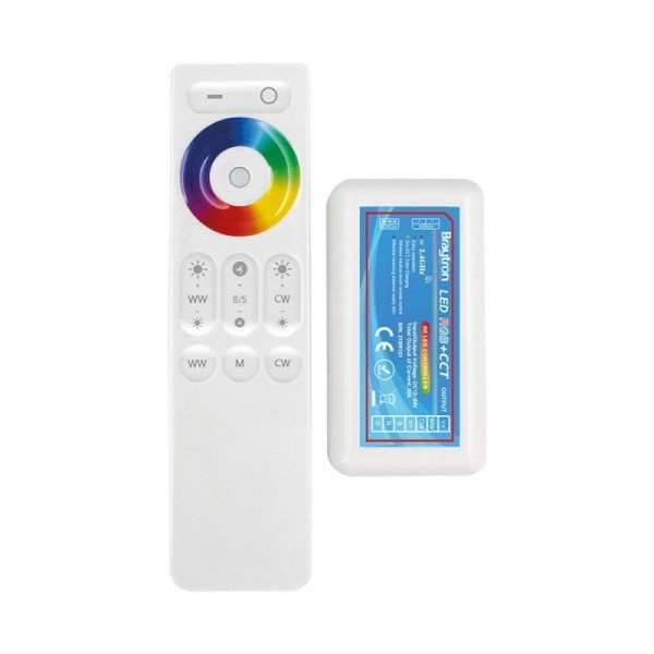 Braytron Kontroler, BRY-RMT-RGBW CONTROLLER 12/24VDC-5CHN, BY30-01140