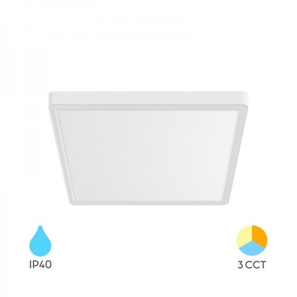 Braytron Plafonjerska svjetiljka, BRY-JADE-SLR-WHT-SQR-26W-3IN1-CEILING LIGHT, BP07-10380