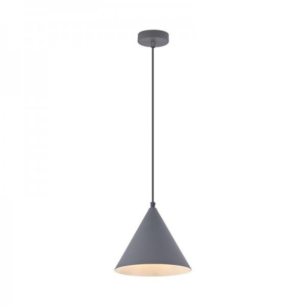 Braytron Metalna, BRY-P010R-1H-1xE27-GRY-PENDANT LIGHT, BV05-00062