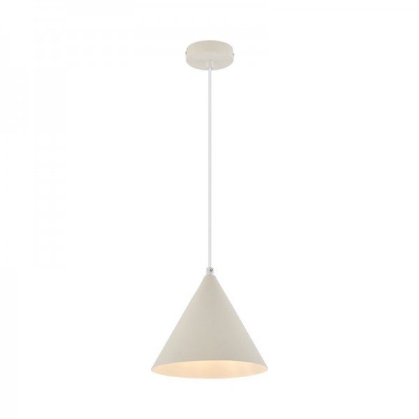 Braytron Metalna, BRY-P010R-1H-1xE27-WHT-PENDANT LIGHT, BV05-00060