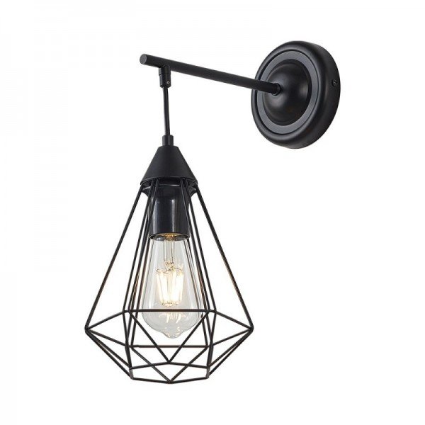 Braytron Žičana, BRY-W003W-1H-1xE27-BLC-WALL LIGHT, BV03-00033