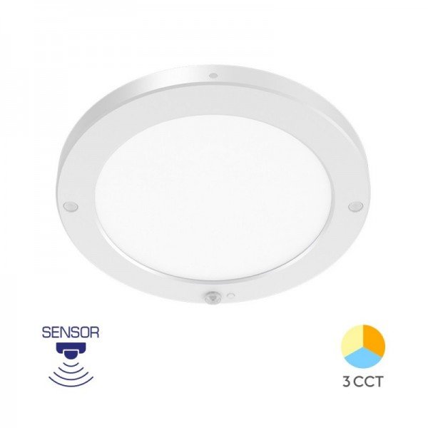 Braytron Led plafonjera sa senzorom, BRY-SNS-SRP-20W-RND-WHT-3IN1-LED PANEL, BP03-92080