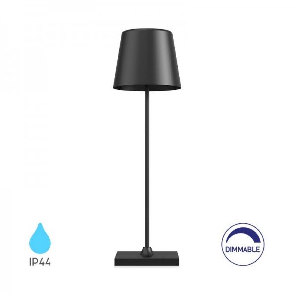 Braytron Led Stone lampa, BRY-TOWER-1-BLC-3000K-RCH-TABLE LAMP, BK06-00081