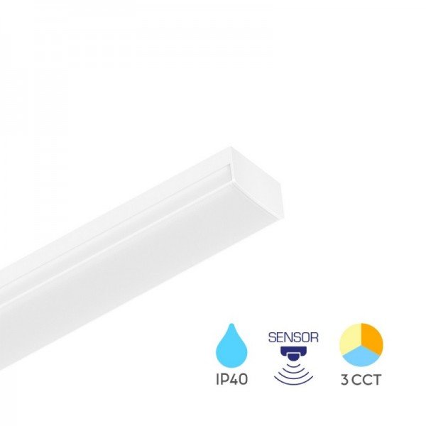 Braytron Led linearna svjetiljka, BRY-PROLINE-PT-36W-1.2MT-SNS-WHT-3IN1-LED BATTEN, BN20-41280