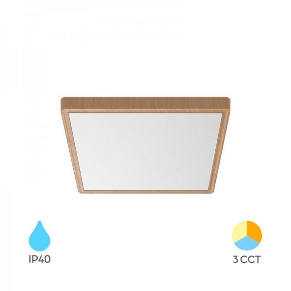 Braytron Plafonjerska svjetiljka, BRY-JADE-SLR-WDN-SQR-20W-3IN1-CEILING LIGHT, BP07-10287