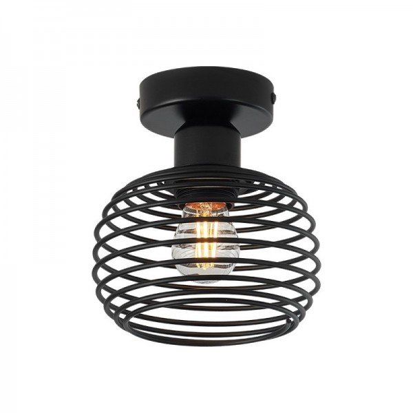 Braytron Žičana, BRY-W008C-1H-1xE27-BLC-CEILING LIGHT, BV03-00083