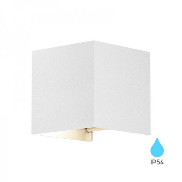 Braytron Led zidna svjetiljka, BRY-VEKTA-B-WL.2-WHT-1xG9-IP54-WALL LIGHT, BG38-03400
