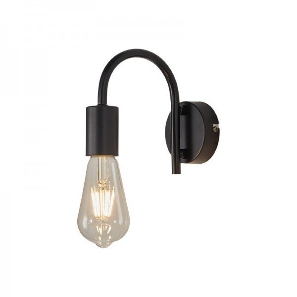 Braytron Rozetna, BRY-G003W-1H-1xE27-BLC-WALL LIGHT, BV04-00034