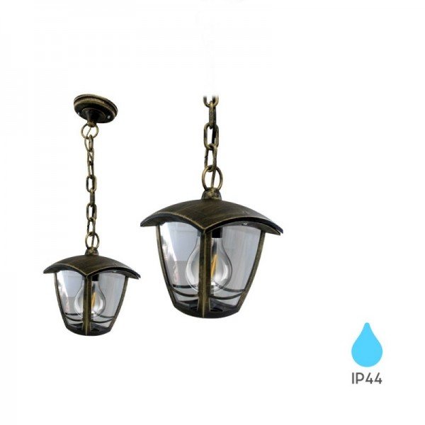 Braytron Baštenska zidna svjetiljka E27, BRY-BERLIN_WL.H-800mm-BRZ-E27-IP44-WALL LIGHT, BG44-00606