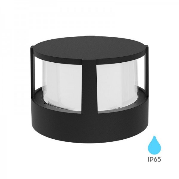 Braytron Led zidna svjetiljka, BRY-WALLS-G1-RND-BLC-15W-3000K-IP65-WALL LIGHT, BG38-01401