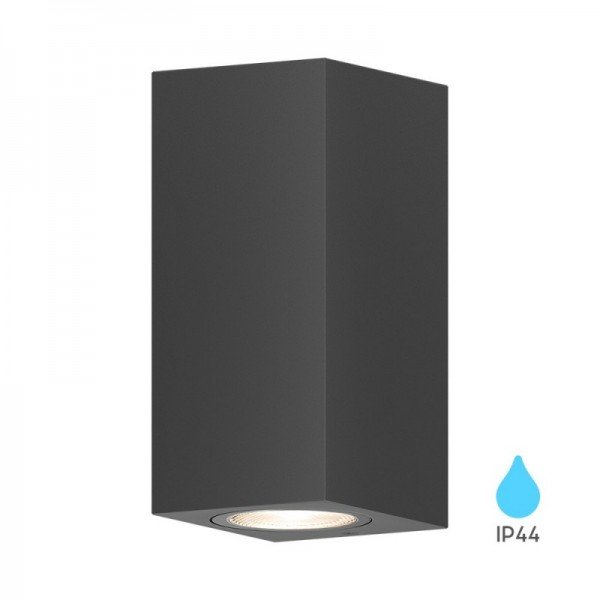 Braytron Zidna svjetiljka Gu10, BRY-RITA-T-WL.2-GRY-2xGU10-IP44-WALL LIGHT, BG32-00422