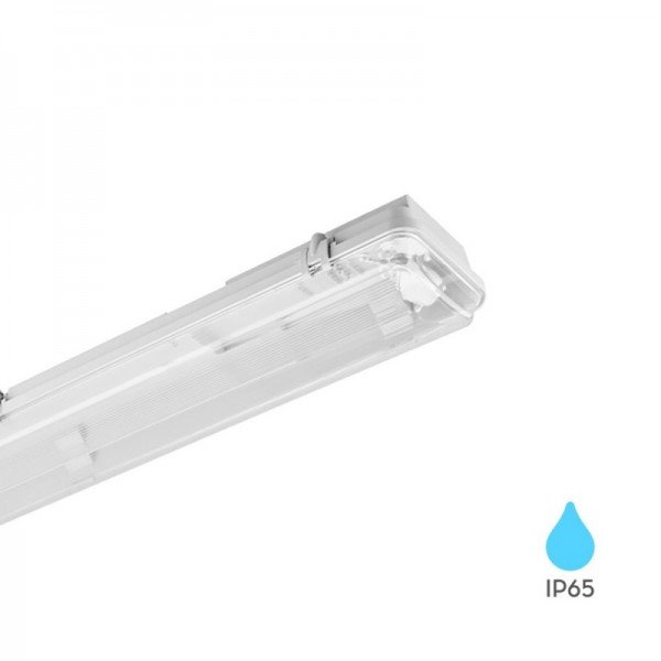 Braytron T8 vodonepropusna svjetiljka, BRY-AQUALINE-2X-1..5MT-SG-PS-IP65-WA.PROOF LIGHT, BT05-21581