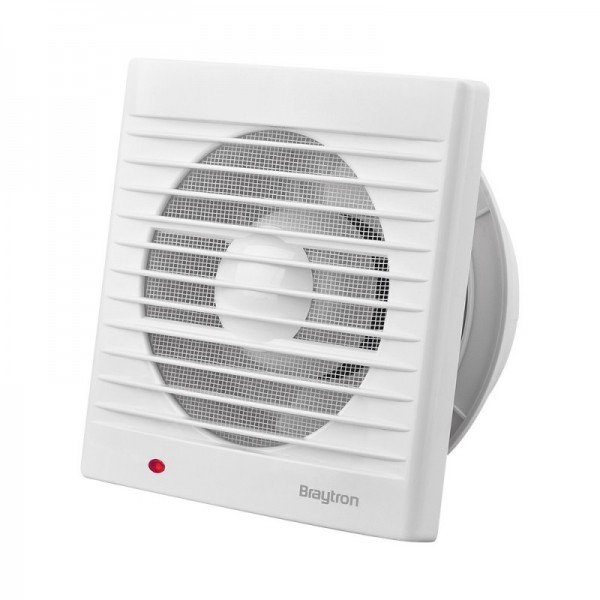 Braytron Ventilator, BRY-ELK-FAN-150MM-6"-SQR-EXHAUST FAN, BZ01-00030