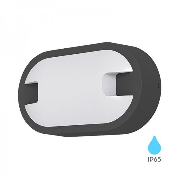 Braytron Led zidna svjetiljka, BRY-WALLS-D-ELP-GRY-15W-3000K-IP65-WALL LIGHT, BG38-00902