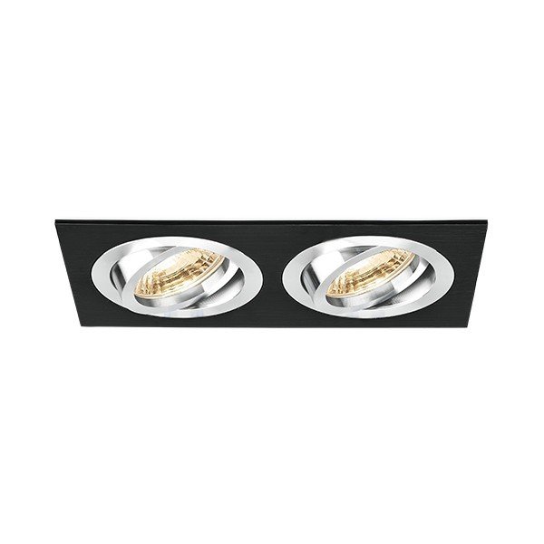 Braytron Ugradna spot svjetiljka Gu10, BRY-SPOTTI-S-SQR-2D-BLC-SPOTLIGHT, BH03-00121