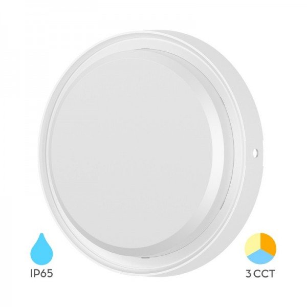 Braytron Led brodska svjetiljka, BRY-BULKHEAD-18W-RND-WHT-3IN1-IP65-LED BULKHEAD, BC18-00780