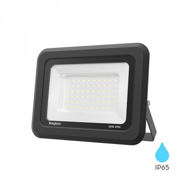 Braytron Led reflektori, BRY-FLOOD-SF-50W-BLC-4000K-IP65-LED FLOODLIGHT, BT60-35011