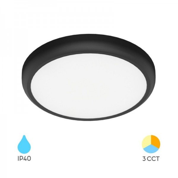 Braytron Led mali panel, BRY-SMD-CRB-20W-RND-BLC-3IN1-LED PANEL, BP03-72081
