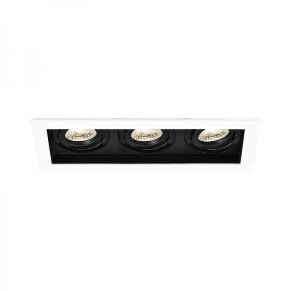 Braytron Ugradna spot svjetiljka Gu10, BRY-BETA-A-SQR-3D-WHT-SPOTLIGHT FIXTURE, BH03-05040
